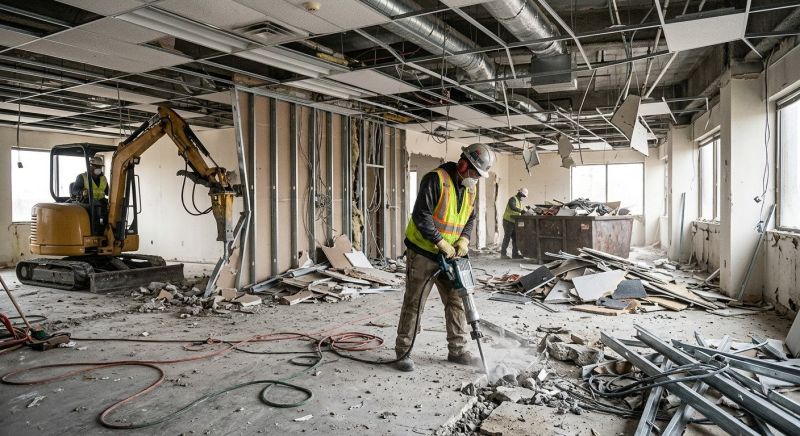 Factory Demolition in Katy, TX