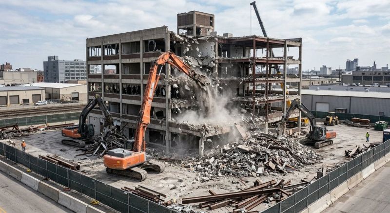 Warehouse Demolition in Katy, TX