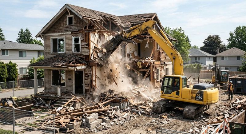 Building Demolition Service in Pearland, TX