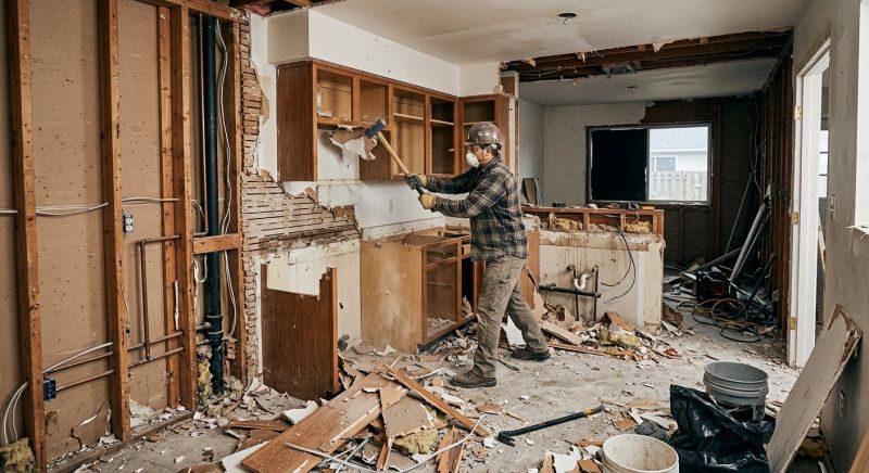 Cabinet Demolition in Frederick, MD