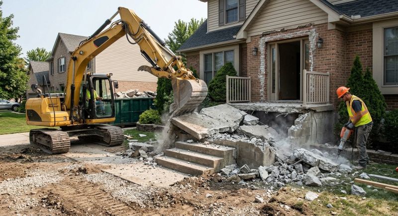 Cement Demolition in Bergen County, NJ