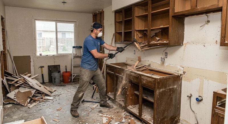 Closet Demolition in Frederick, MD