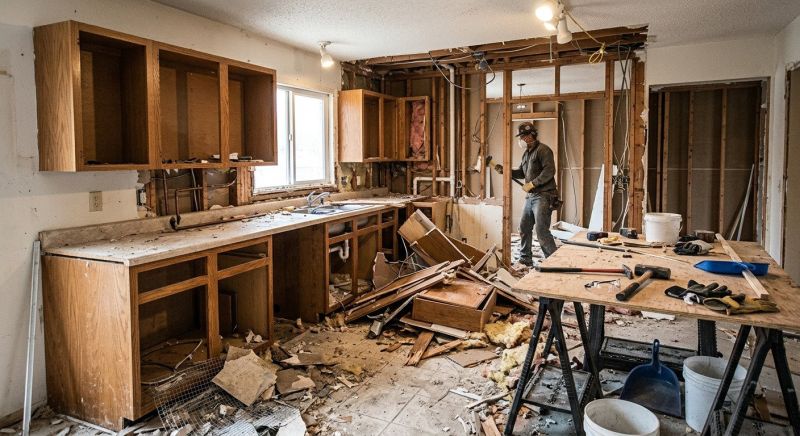 Closet Demolition in Frederick, MD