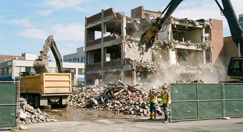 Commercial Building Removal in Houston, TX
