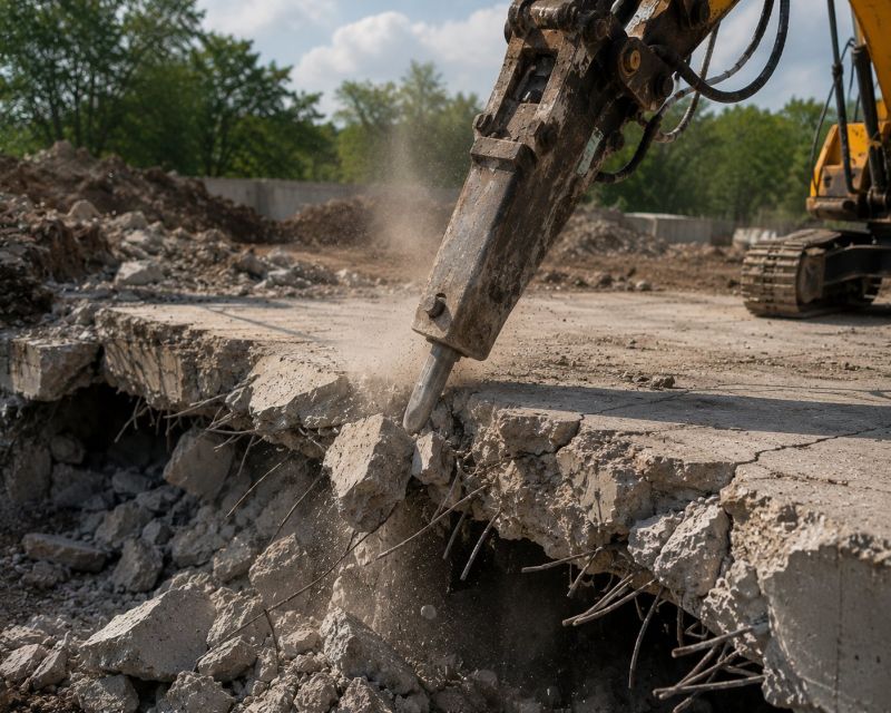 Concrete Breaking Service in Sacramento, CA
