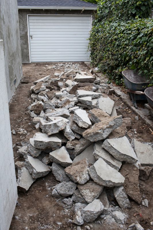 Concrete Steps Demolition in Sacramento, CA