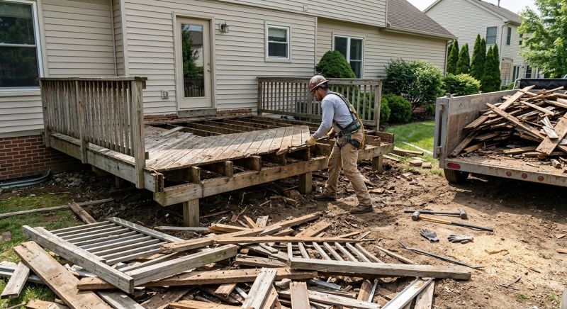 Deck Removal Service in Sacramento, CA