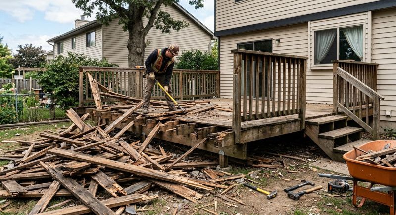 Deck Removal Service in Sacramento, CA