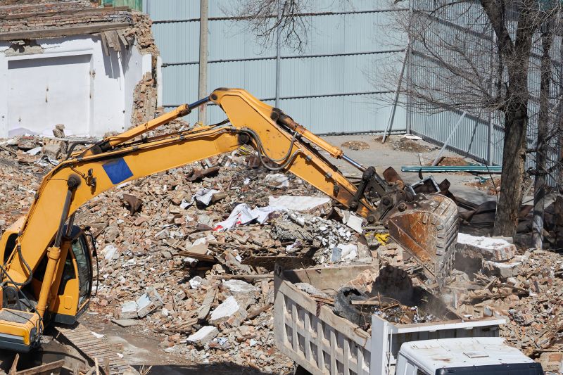 Demolition Debris Removal in Sacramento, CA