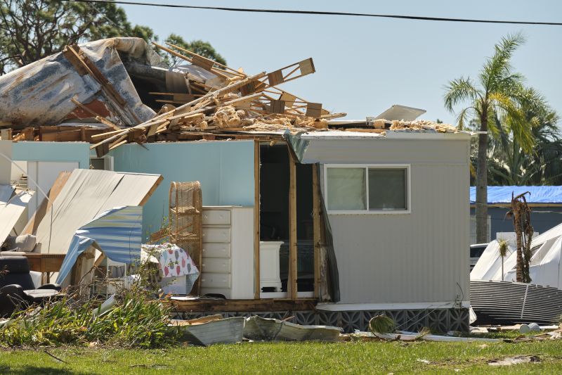 Double Wide Demolition in Katy, TX