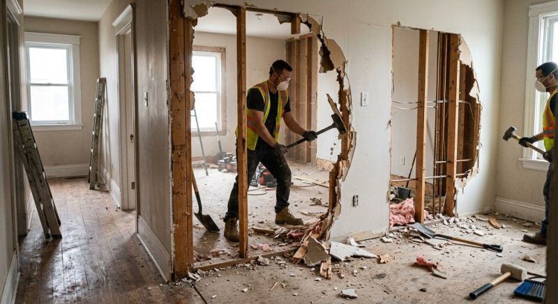 Drywall Removal in Sacramento, CA