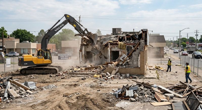 Factory Demolition in Katy, TX
