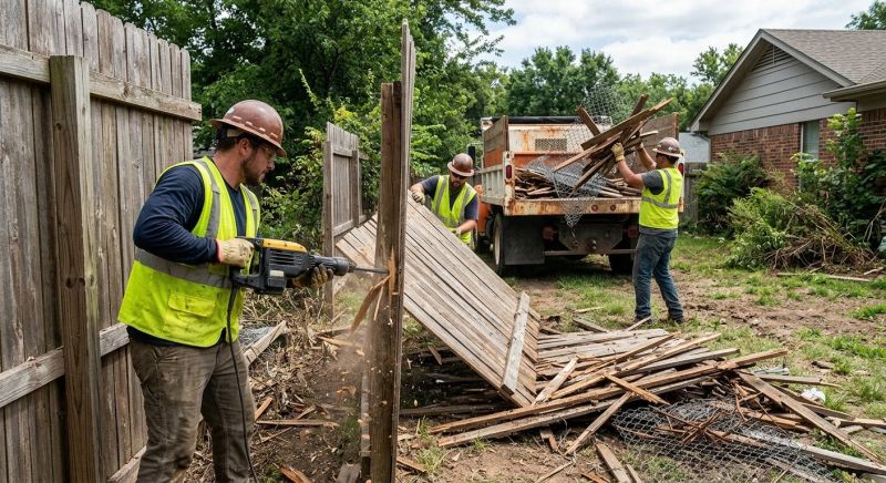 Fence Demolition in Bergen County, NJ
