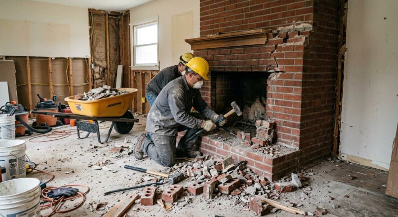 Hearth Removal in Frederick, MD