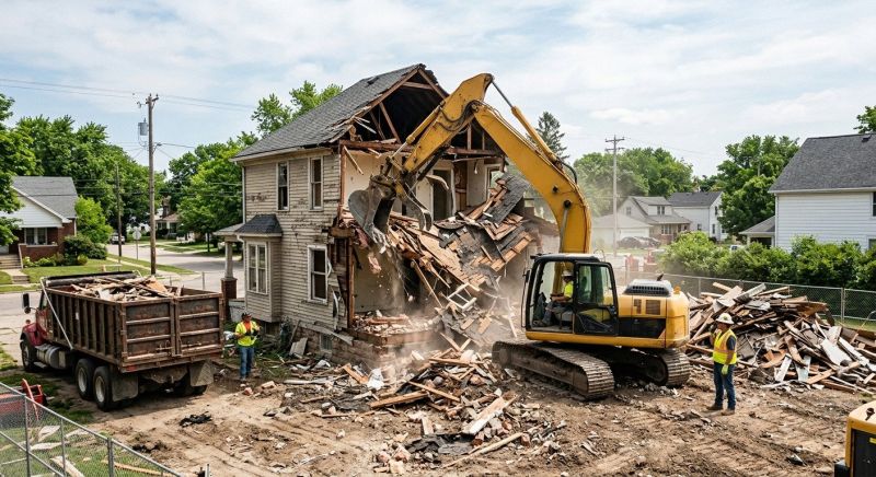 House Demolition Service in Katy, TX