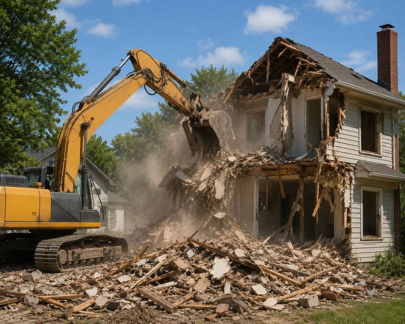 House Demolition Service in Conroe, TX