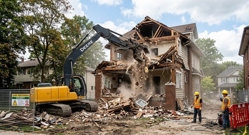 House Wrecking in Roseville, CA