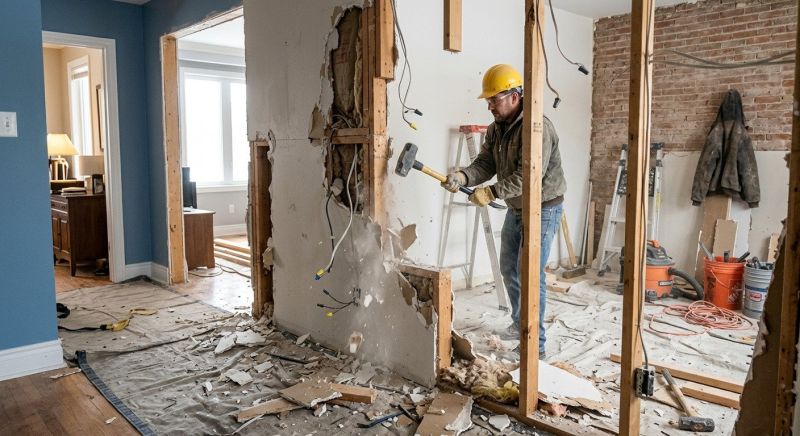 Interior Renovation Demolition in Sacramento, CA