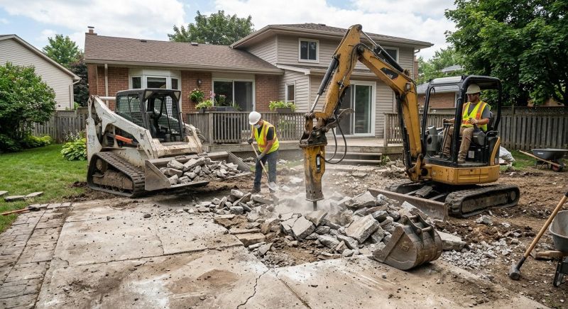 Patio Demolition Service in Bergen County, NJ