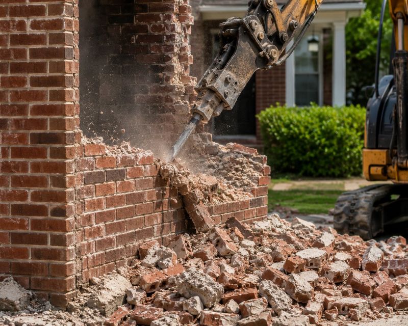 Retaining Wall Demolition in Bergen County, NJ
