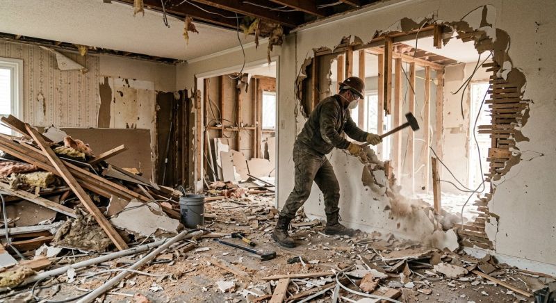 Room Demolition in Sacramento, CA