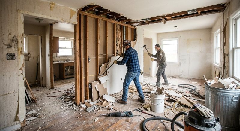 Room Demolition in Bergen County, NJ