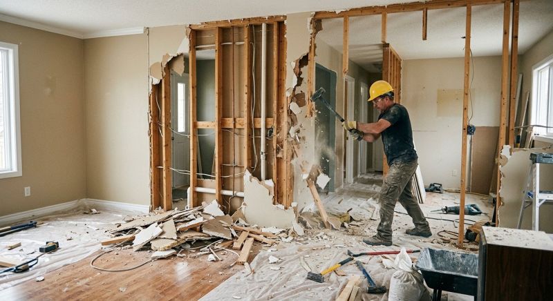 Subfloor Demolition in Bergen County, NJ